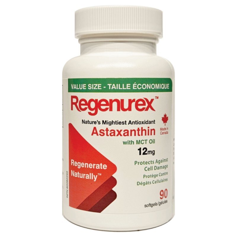 Regenurex Astaxanthin 12mg 90 Softgels