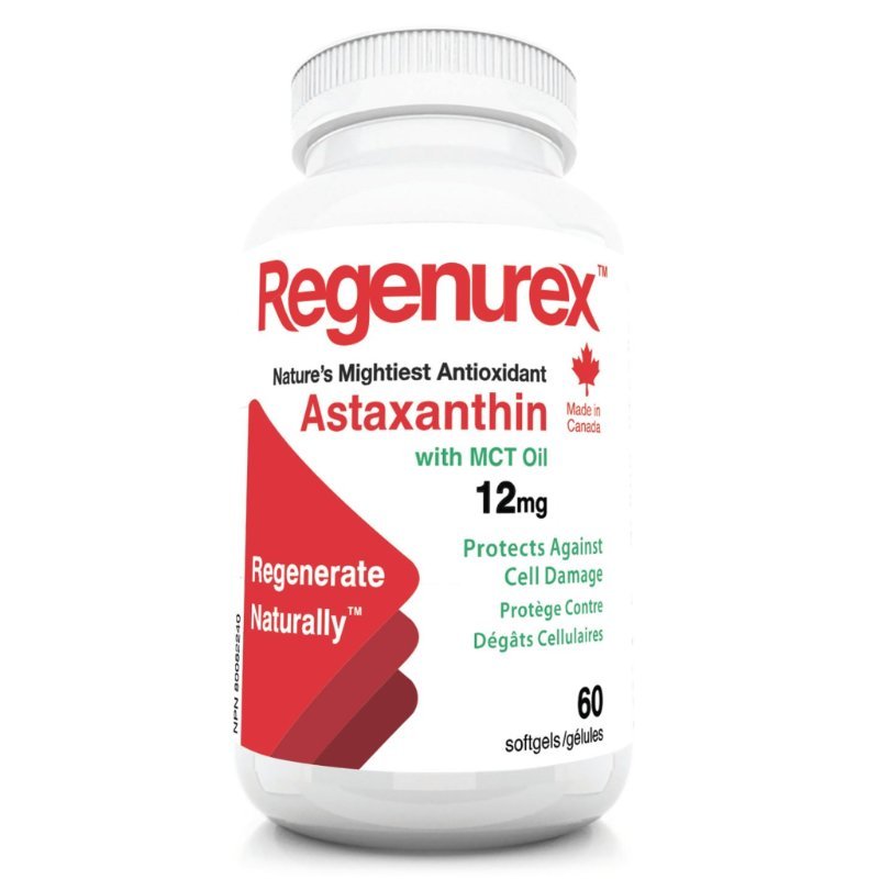 Regenurex Astaxanthin 12mg 60 Softgels