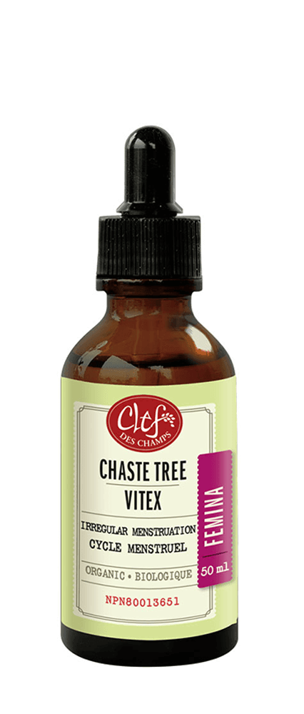 Clef Des Champs Chaste Tree 50ml - Regulates Hormone Imbalance and Irregular Menstruations, Increases Progesterone Levels