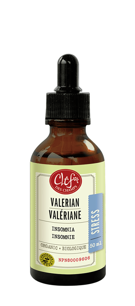 Clef Des Champs Valerian 50ml - Sleep Aid, Relief of Nervousness, Febrility, Agitation Due to Fatigue, Soothes Premenstrual Syndrome