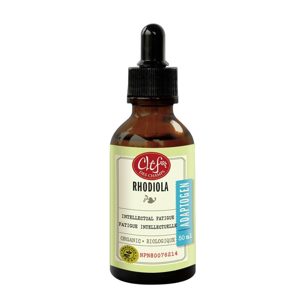 Clef Des Champs Rhodiola 50ml - Helps With Concentration, Stimulates Cognitive Functions in Times of Stress and Fatigue