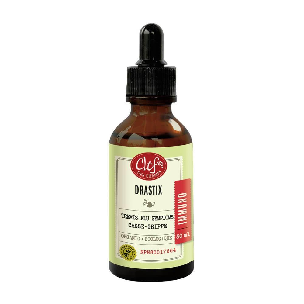 Clef Des Champs Drastix 50ml - Prevents Adverse Effects of Respiratory Infections, Treats Flu Symptoms