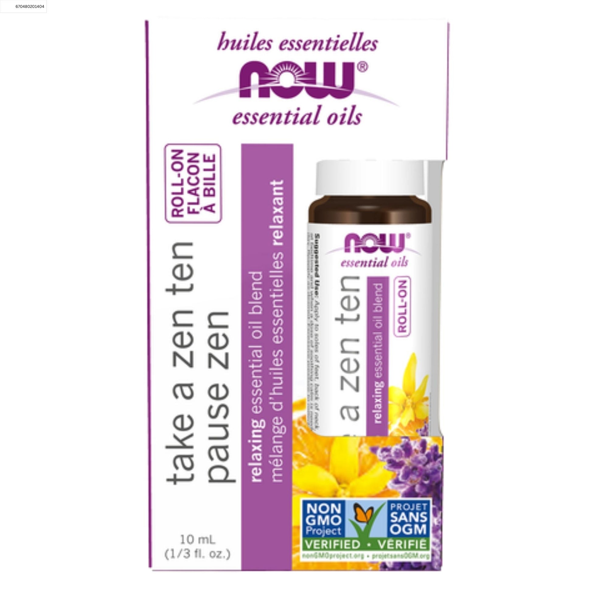 NOW Take a Zen Ten Roll-On 10mL