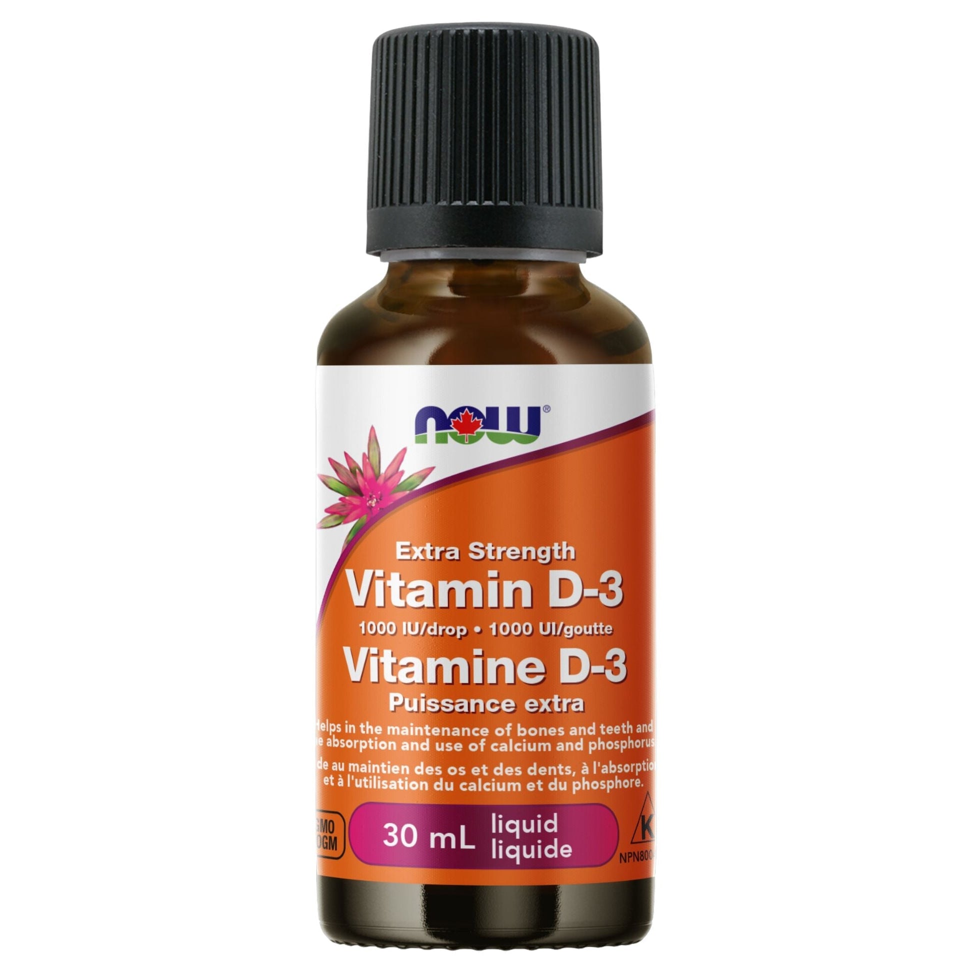 NOW Vitamin D-3 Extra Strength 1000 IU 30ml