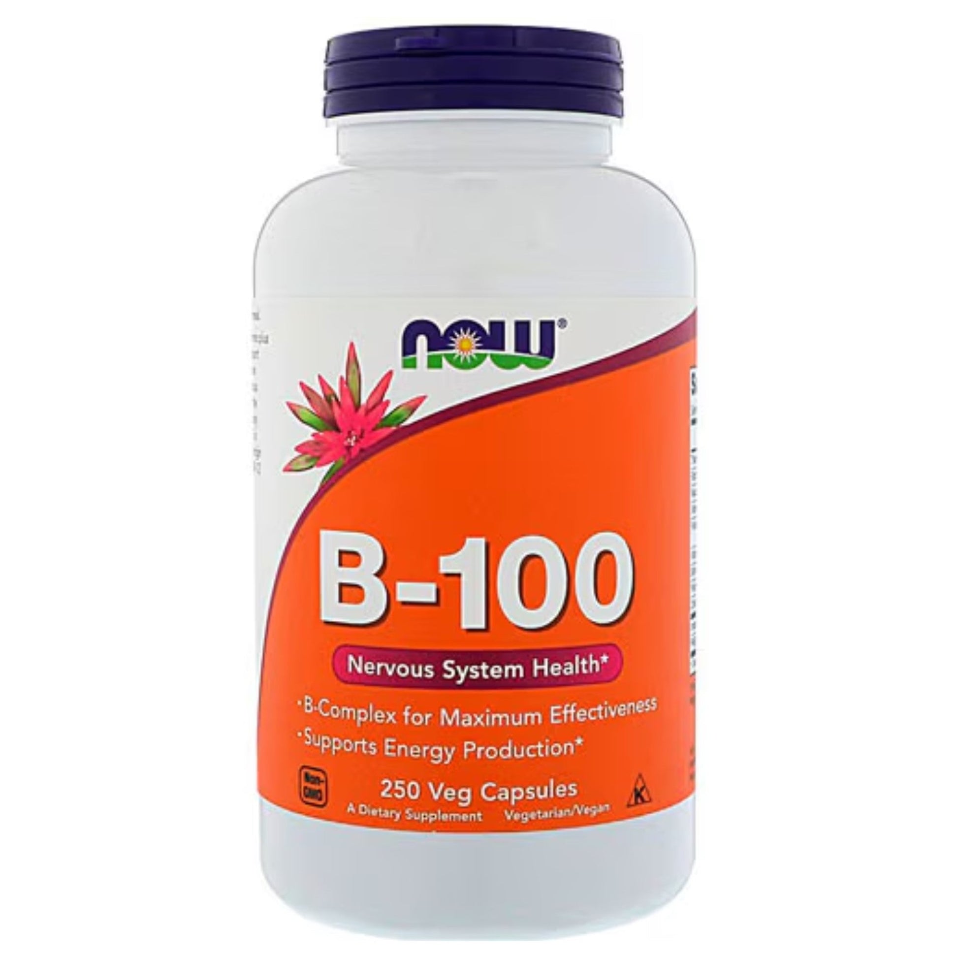 NOW B-100 Complex 250 Vegetable Capsules