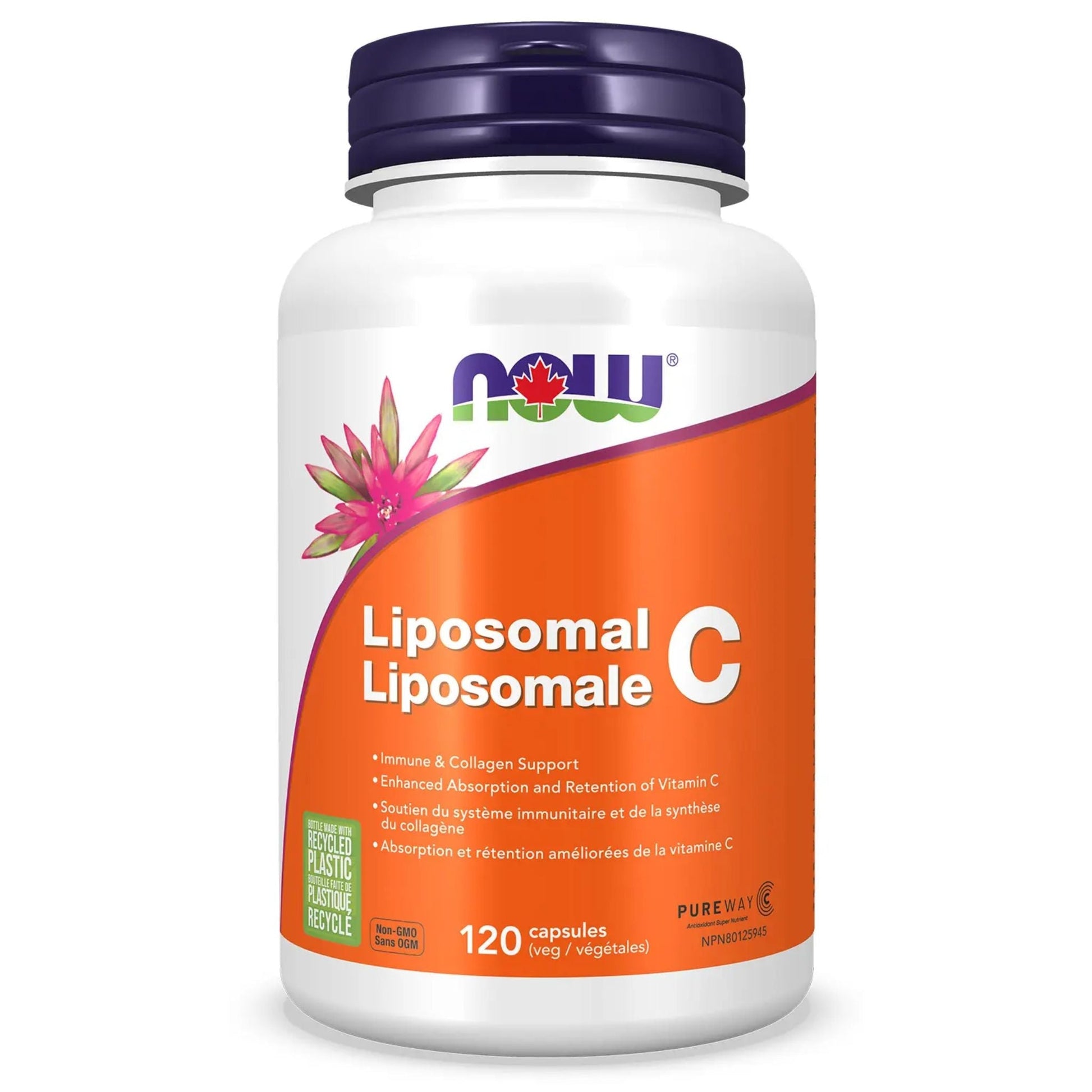 NOW Liposomal C 120 Vegetable Capsules