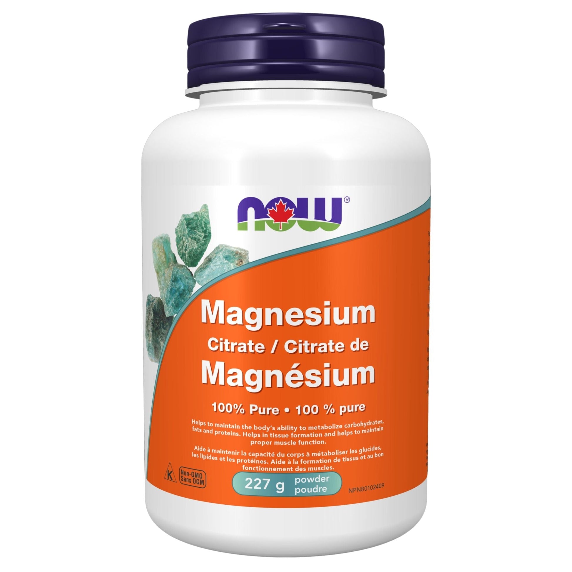 NOW Magnesium Citrate Powder 227g