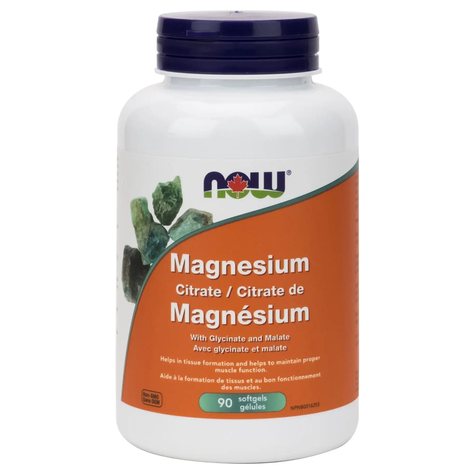 NOW Magnesium Citrate 90 Softgels