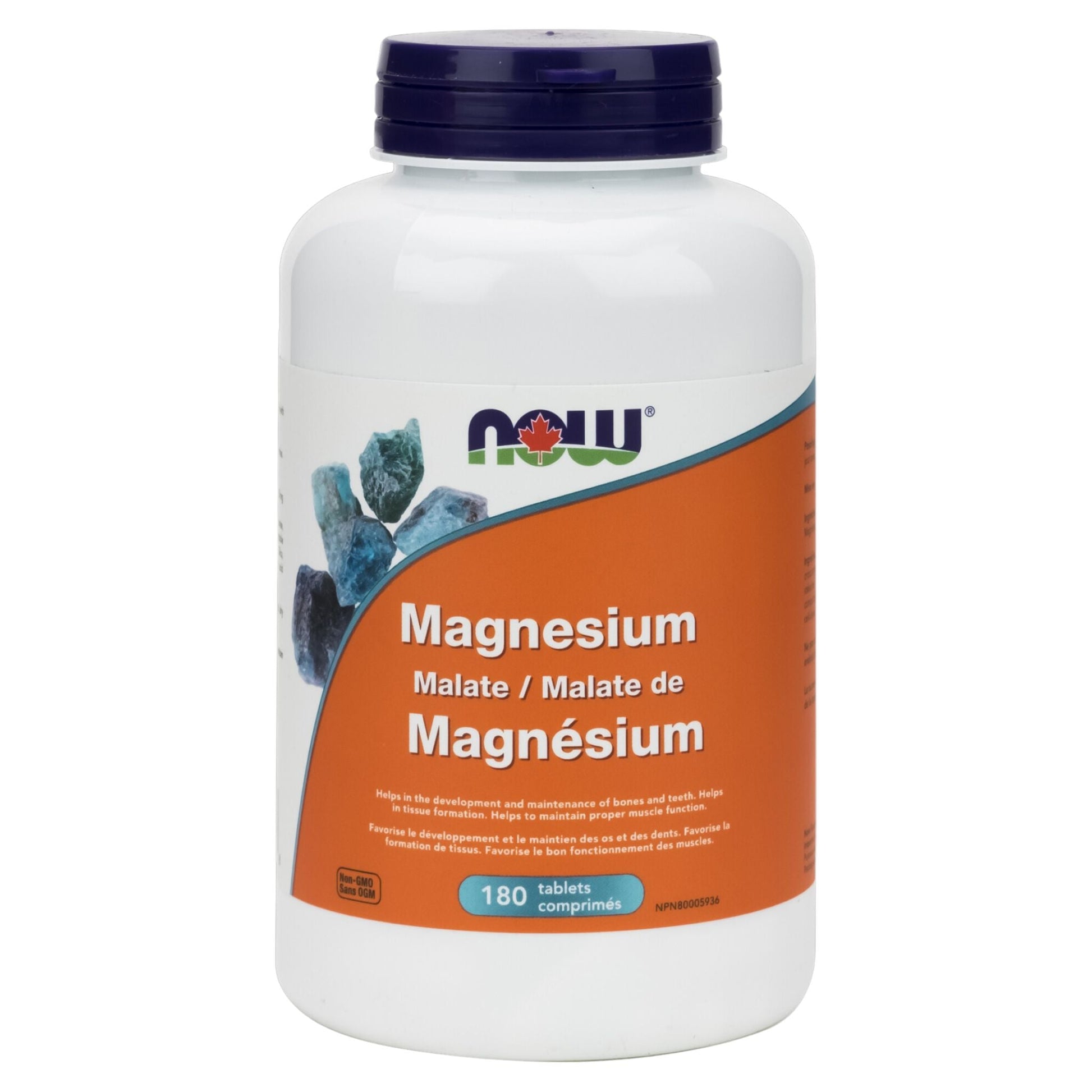 NOW Magnesium Malate 180 Tablets
