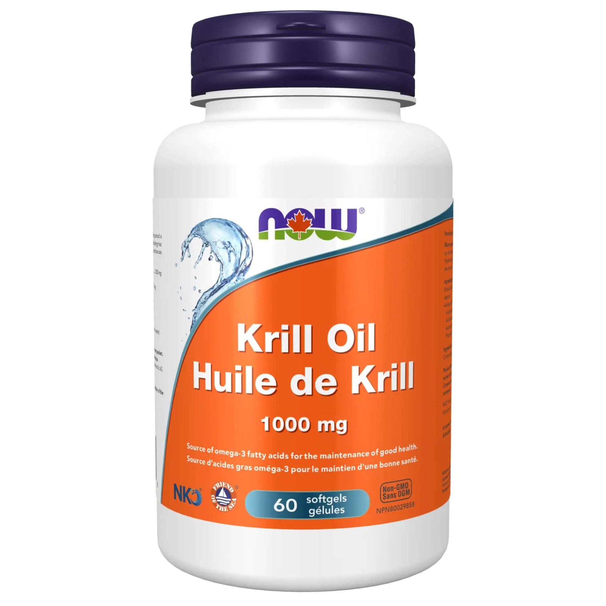 NOW Neptune Krill 1000mg 60 Softgels
