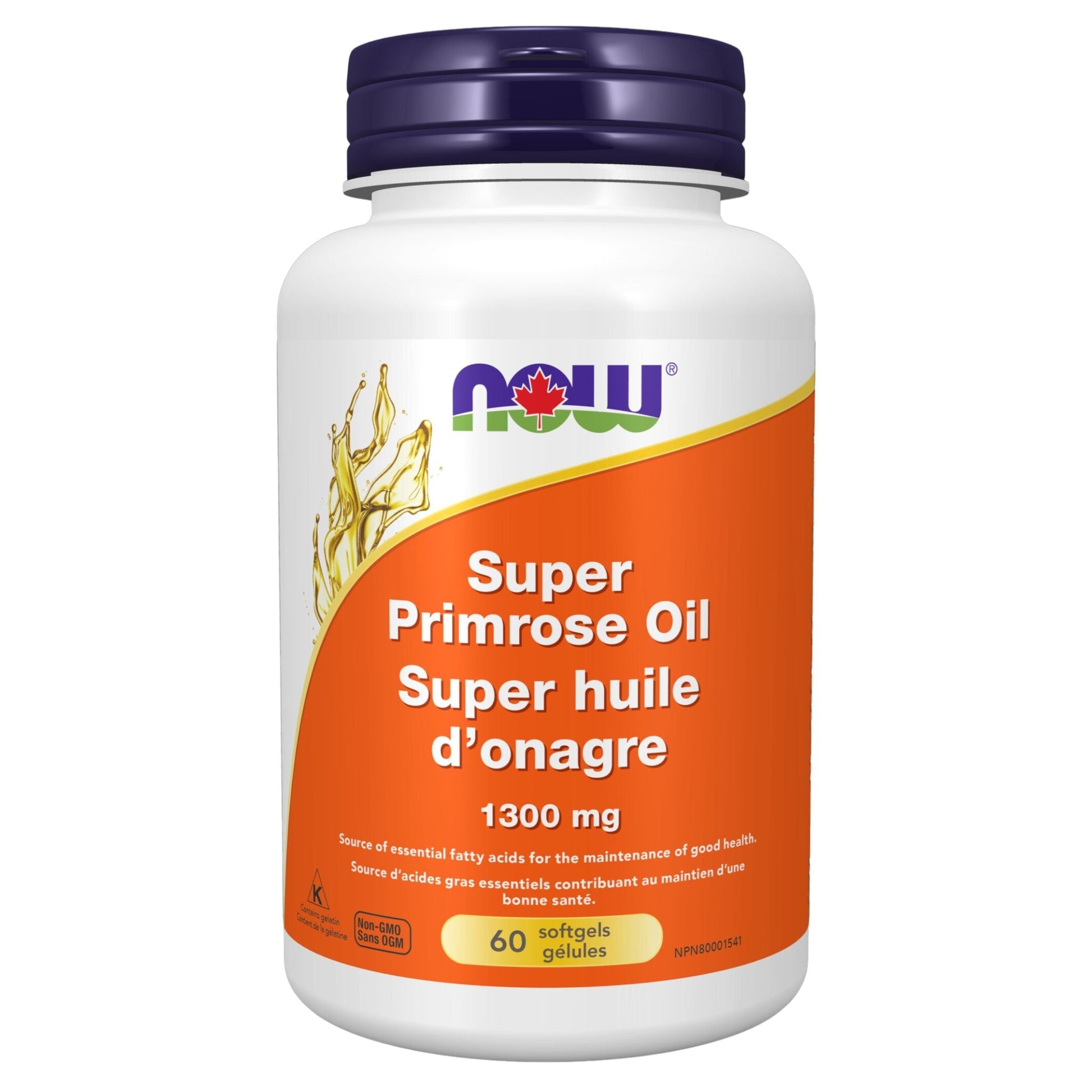 NOW Super Primrose Oil 1300mg 60 Softgels