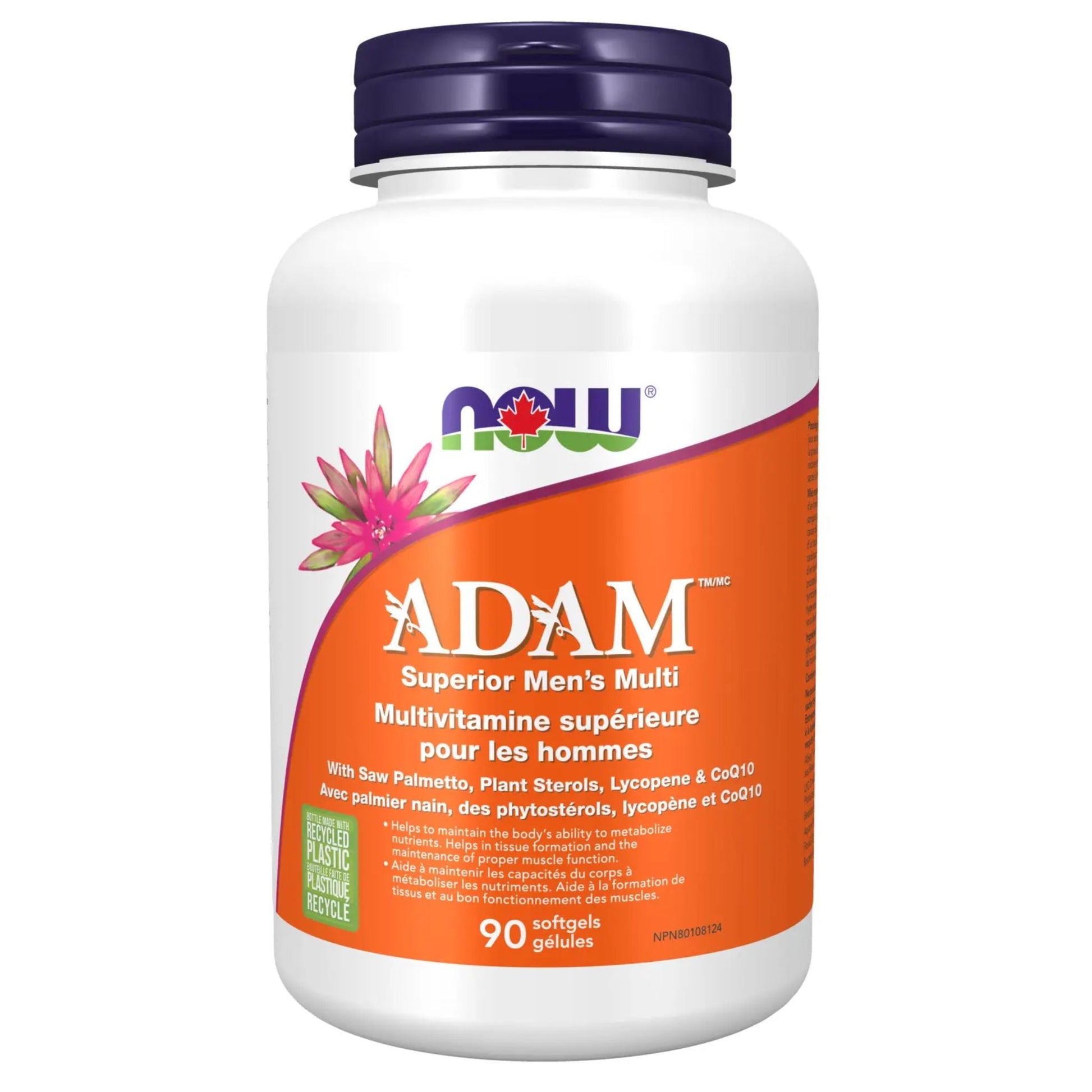 NOW ADAM Superior Men's Multi 90 Softgels