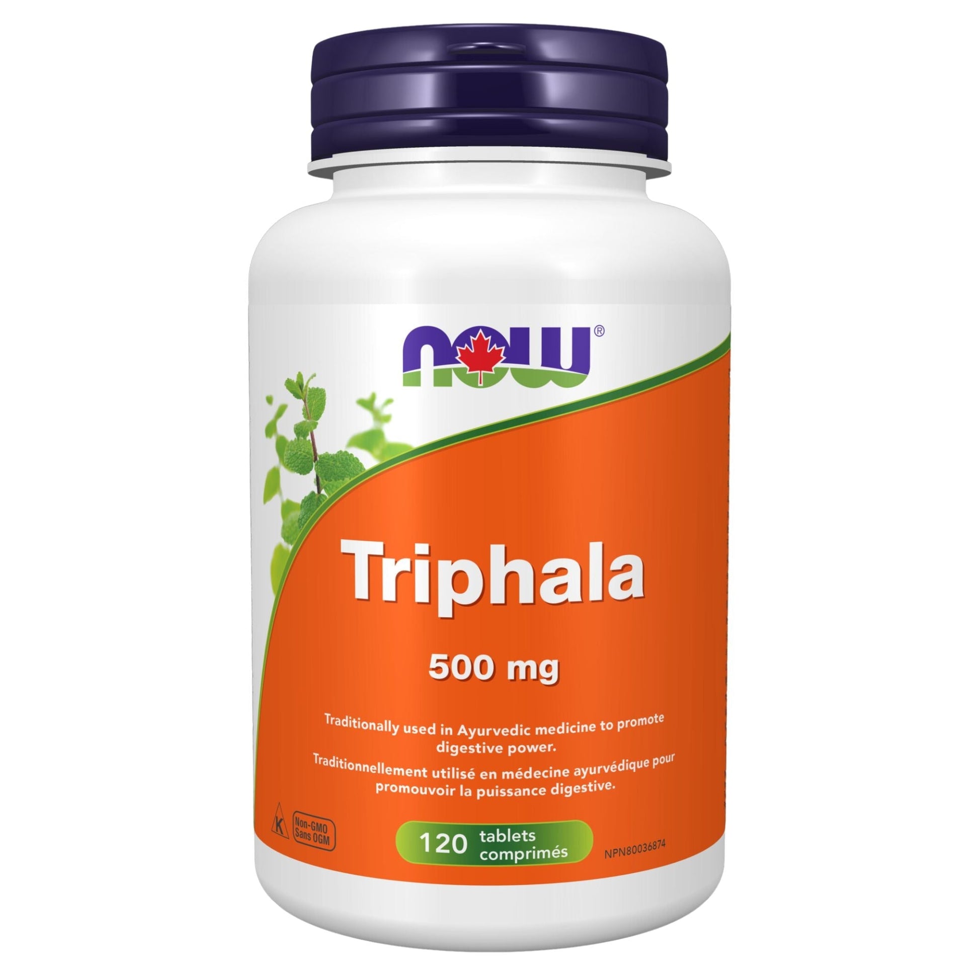 NOW Triphala 500mg 120 Tablets