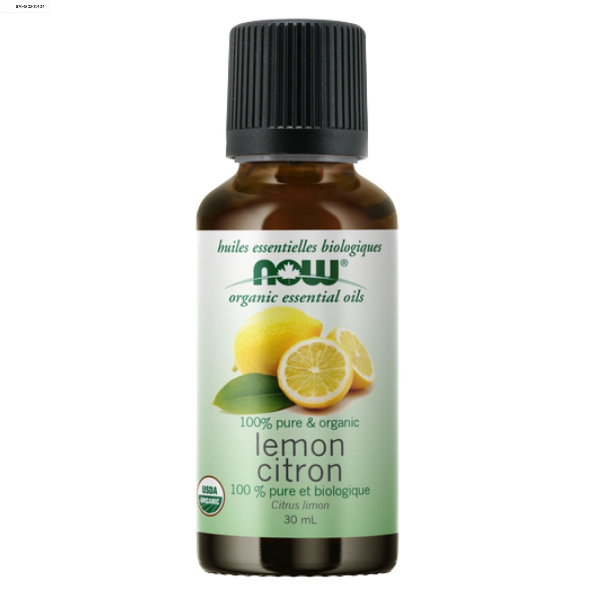 NOW Organic Lemon Oil 30ml