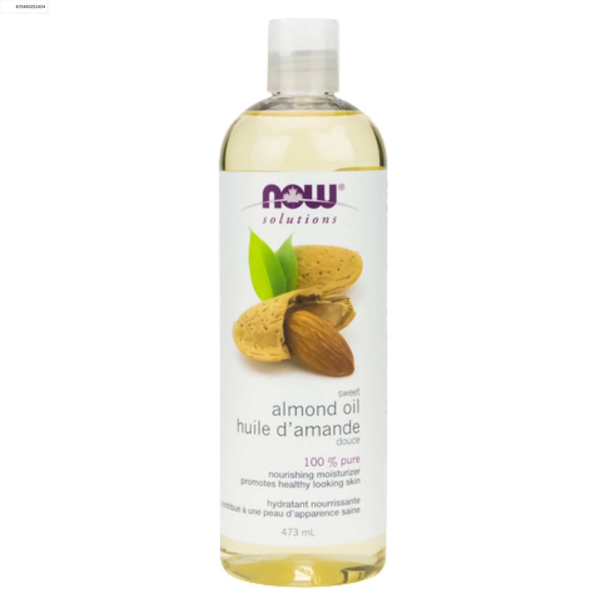 NOW Almond Sweet Oil 473ml