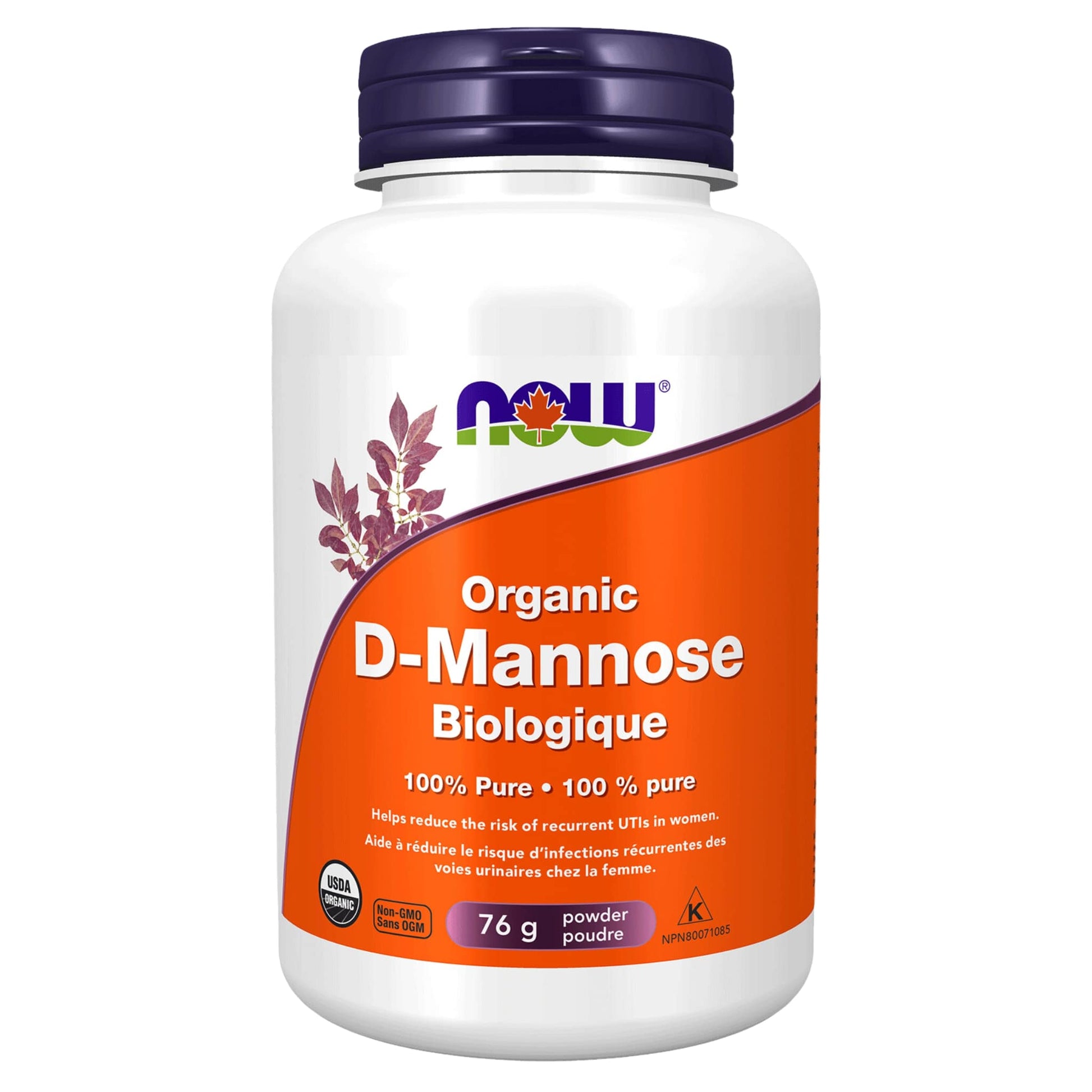 NOW D-Mannose Organic Powder 76g