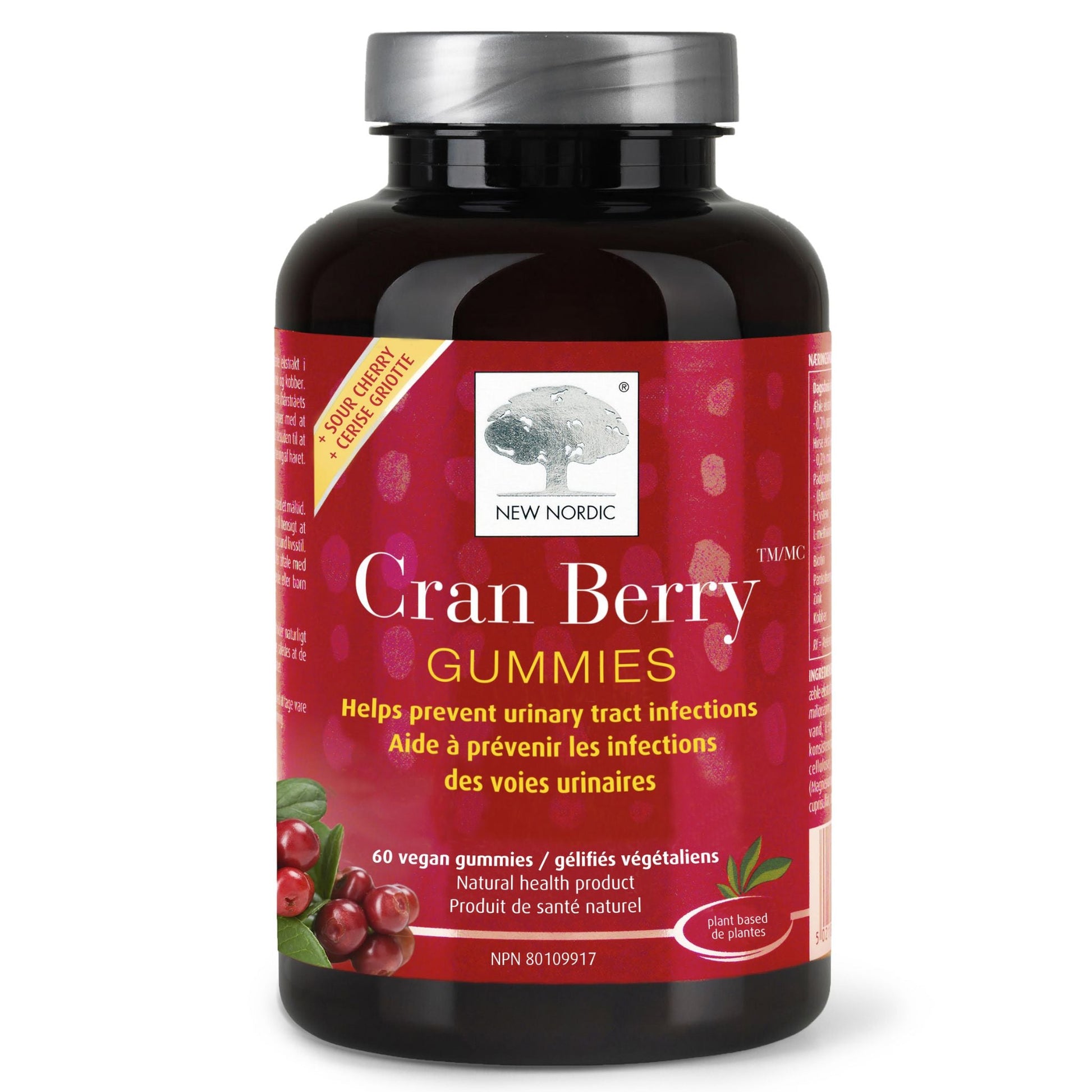 New Nordic Cran Berry 60 Gummies