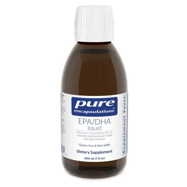 Pure Encapsulations EPA/DHA Liquid 200ml - Nature's Source Inc