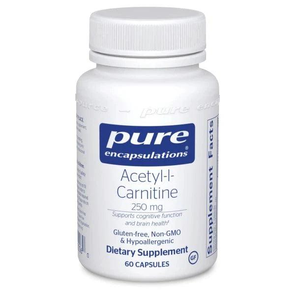 Pure Encapsulations Acetyl - l - Carnitine 60 Veg - Caps - Nature's Source Inc