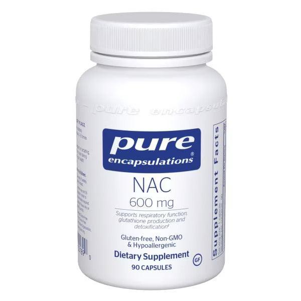 Pure Encapsulations NAC 600mg 180 Veg-Caps