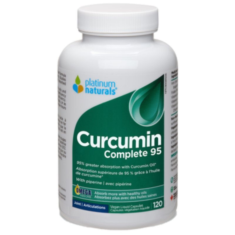 Platinum Naturals Curcumin Complete 95 120 Vegan Liquid Capsules