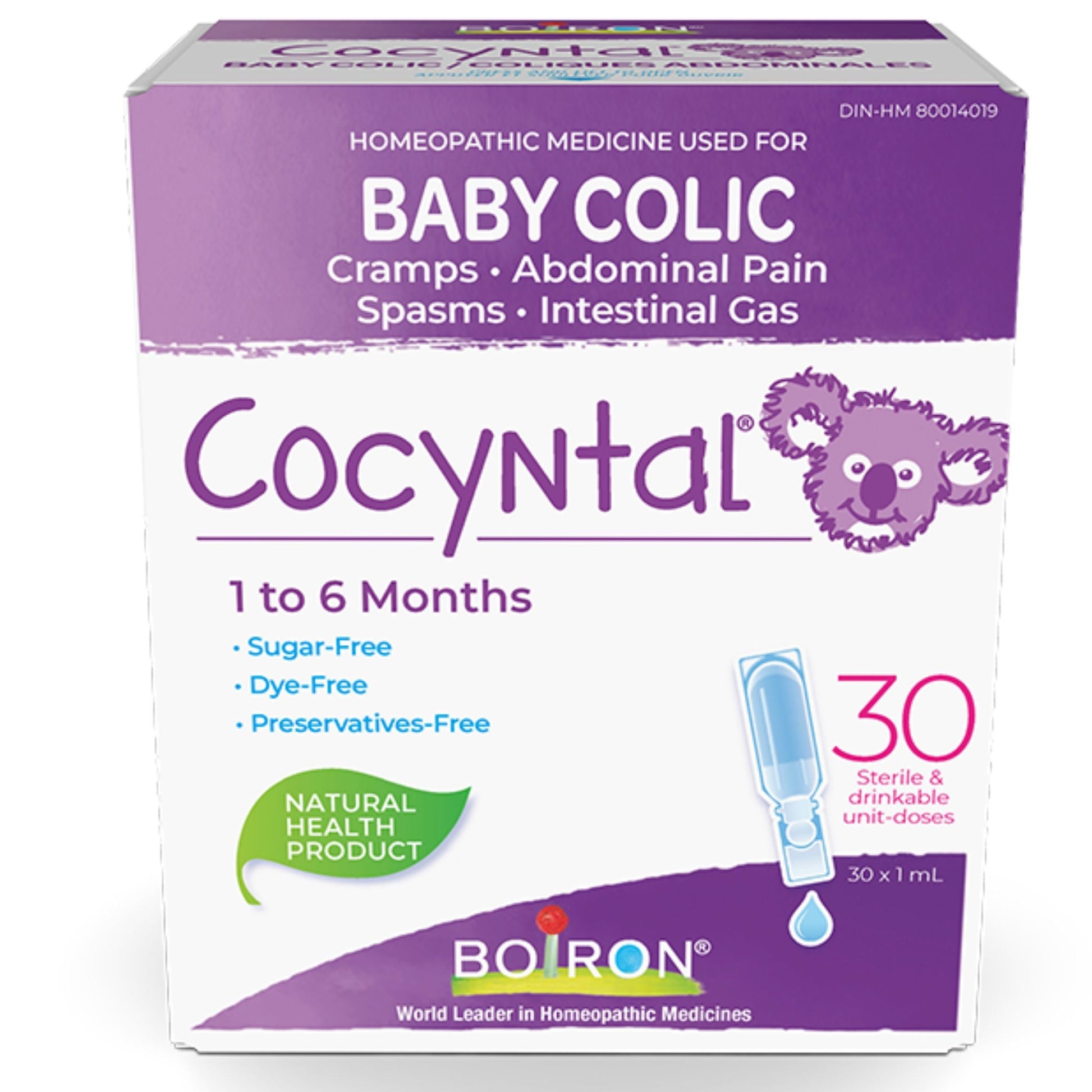 Boiron Cocyntal 30 Doses Kids