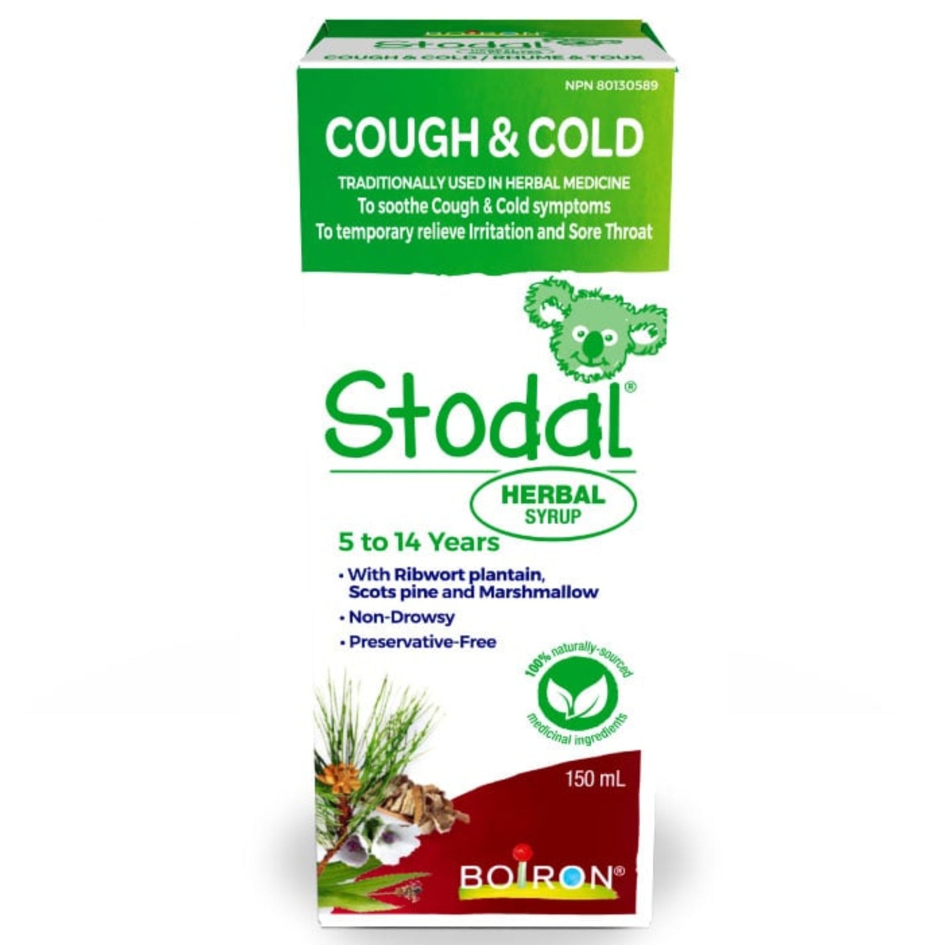 Boiron Children’s Stodal Herbal Syrup 150ml