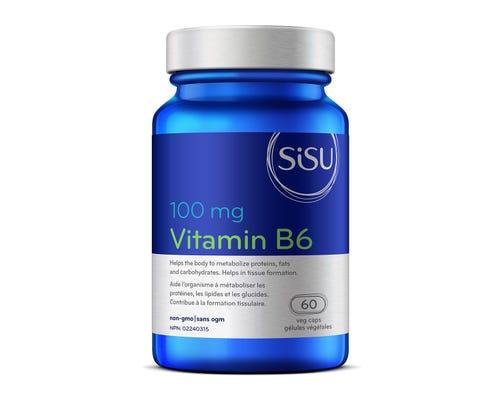 Sisu B6 100mg 60 Veg-Caps