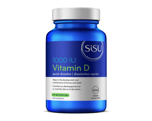 Sisu Vitamin D3 1000 IU 400t