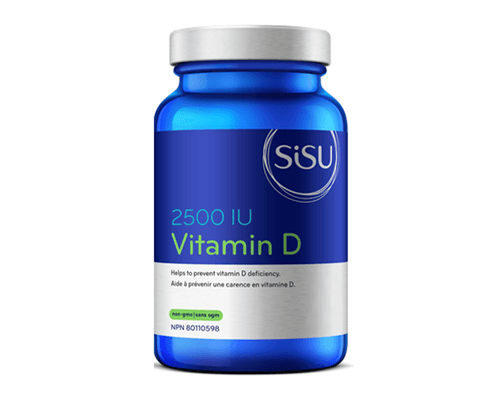 Sisu Vitamin D3 2500 IU 180t