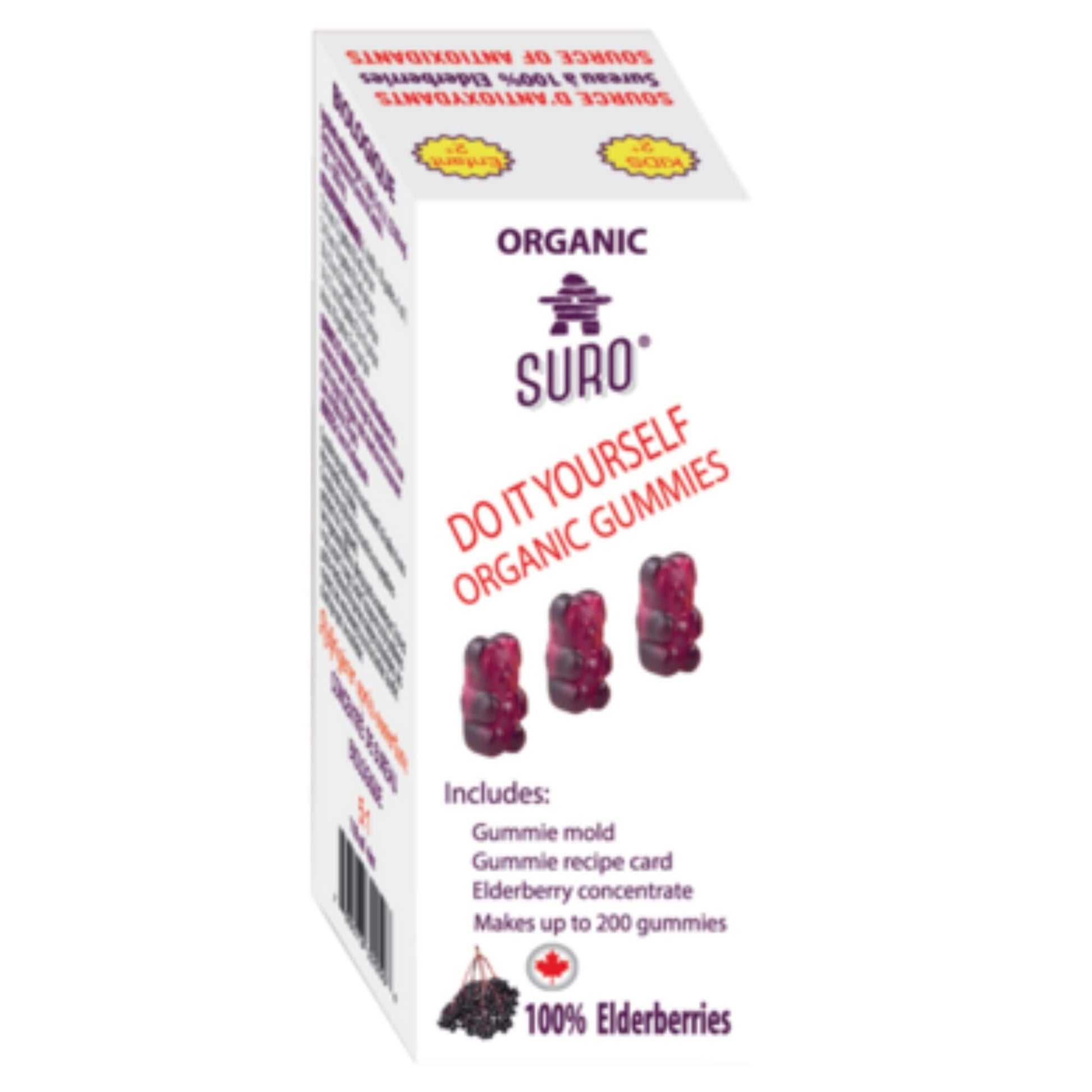 Suro DIY Organic Elderberry Gummies 118ml
