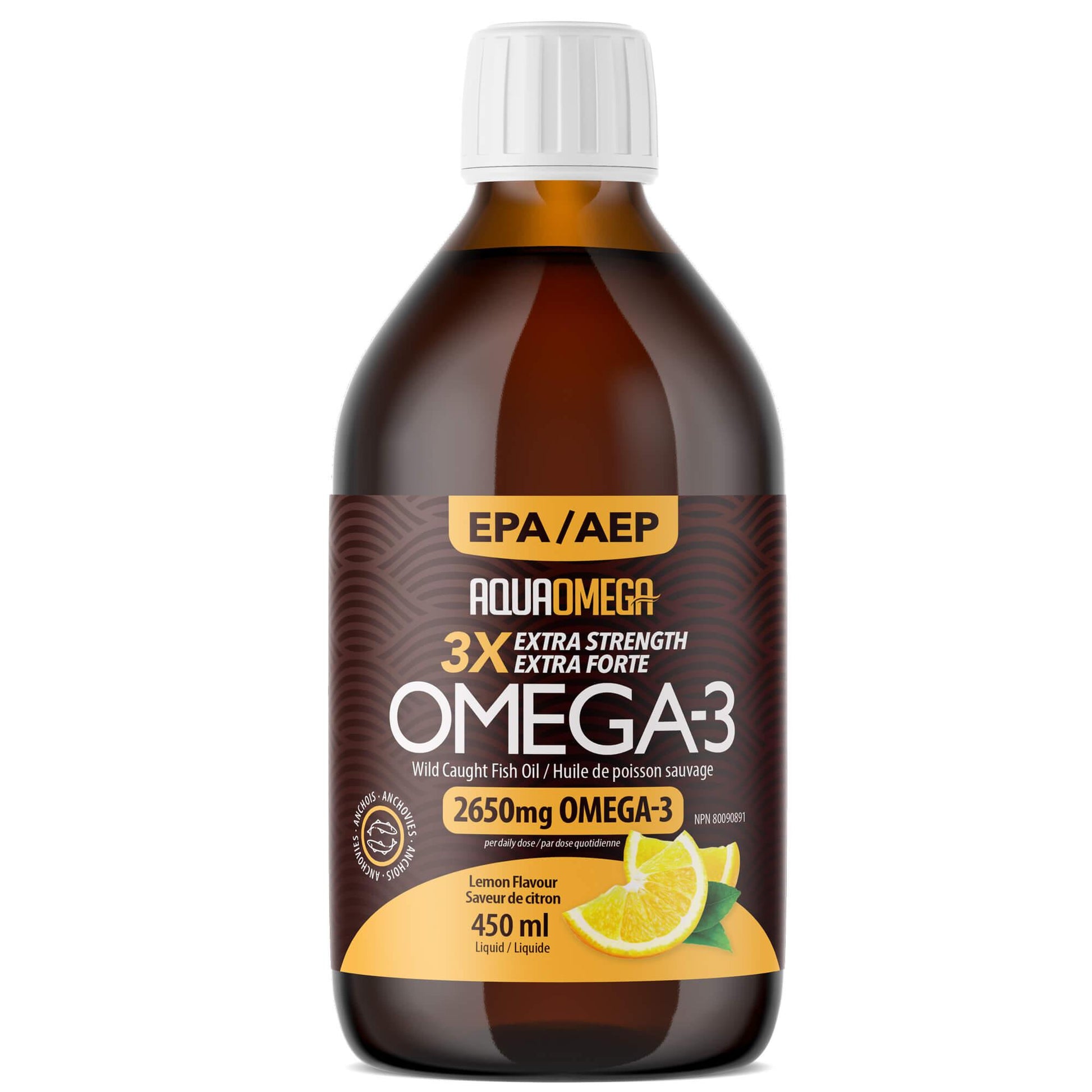 AquaOmega Standard Lemon 225ml