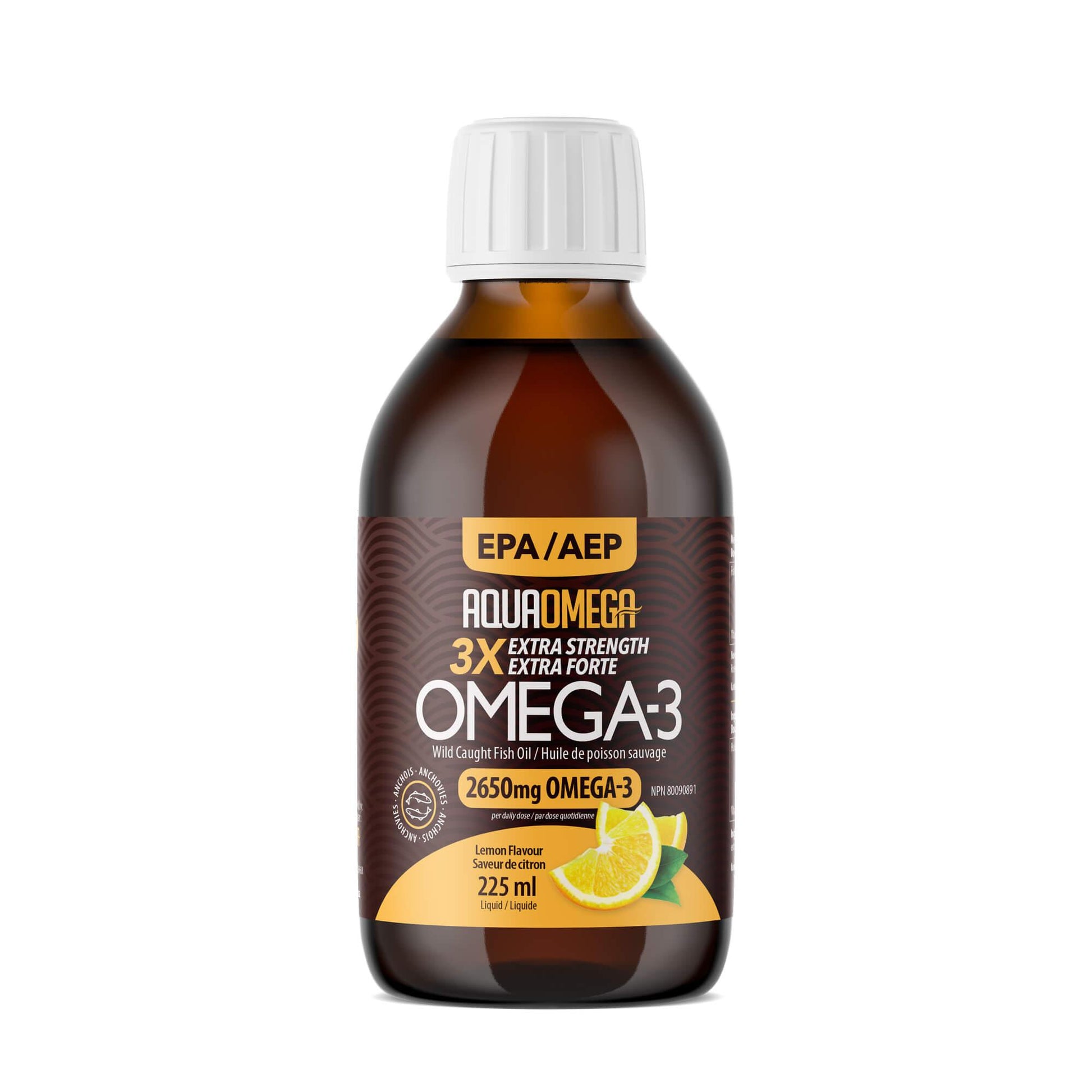 AquaOmega Standard Lemon 225ml