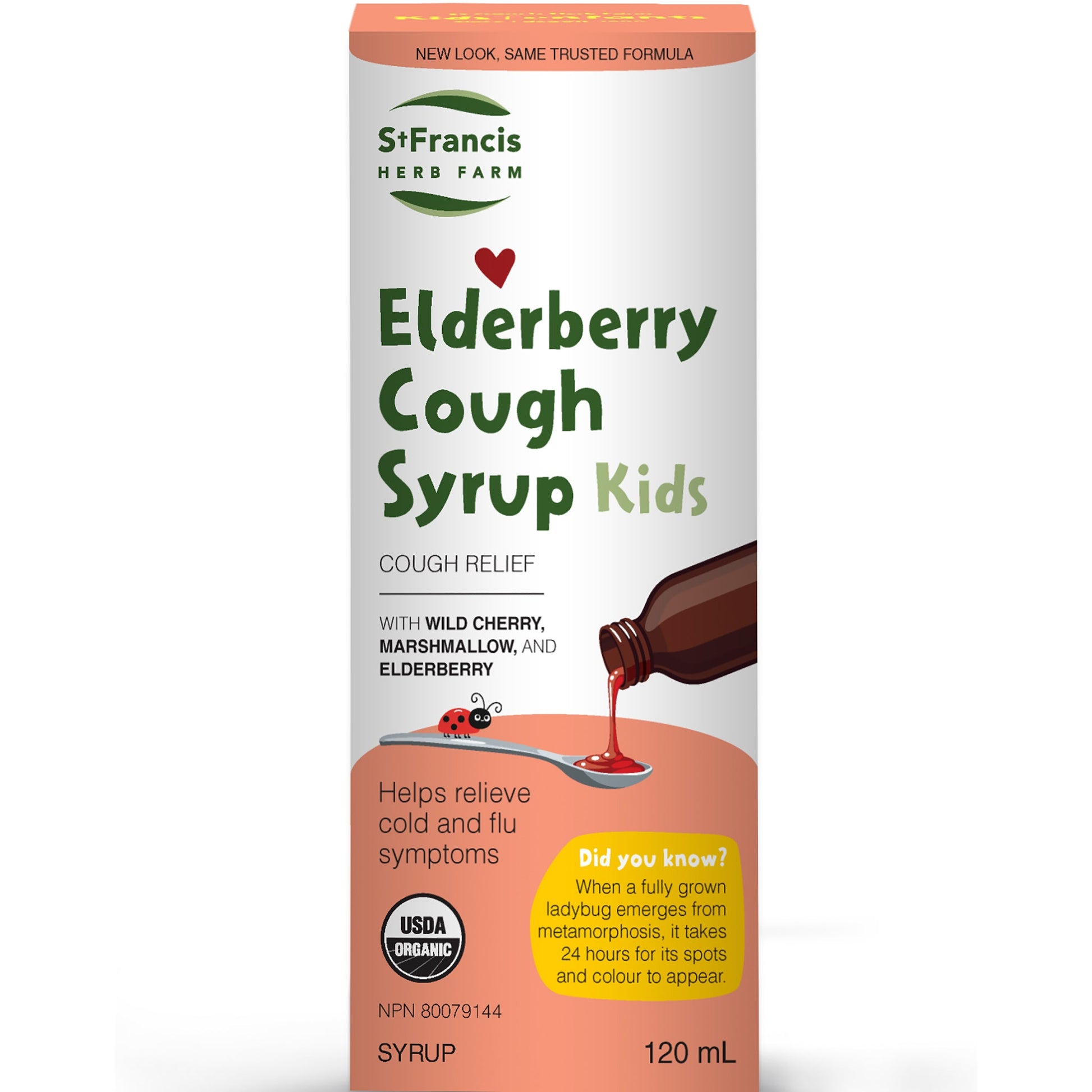 St. Francis Herb Farm Elderberry Cough Syrup Kids 120ml