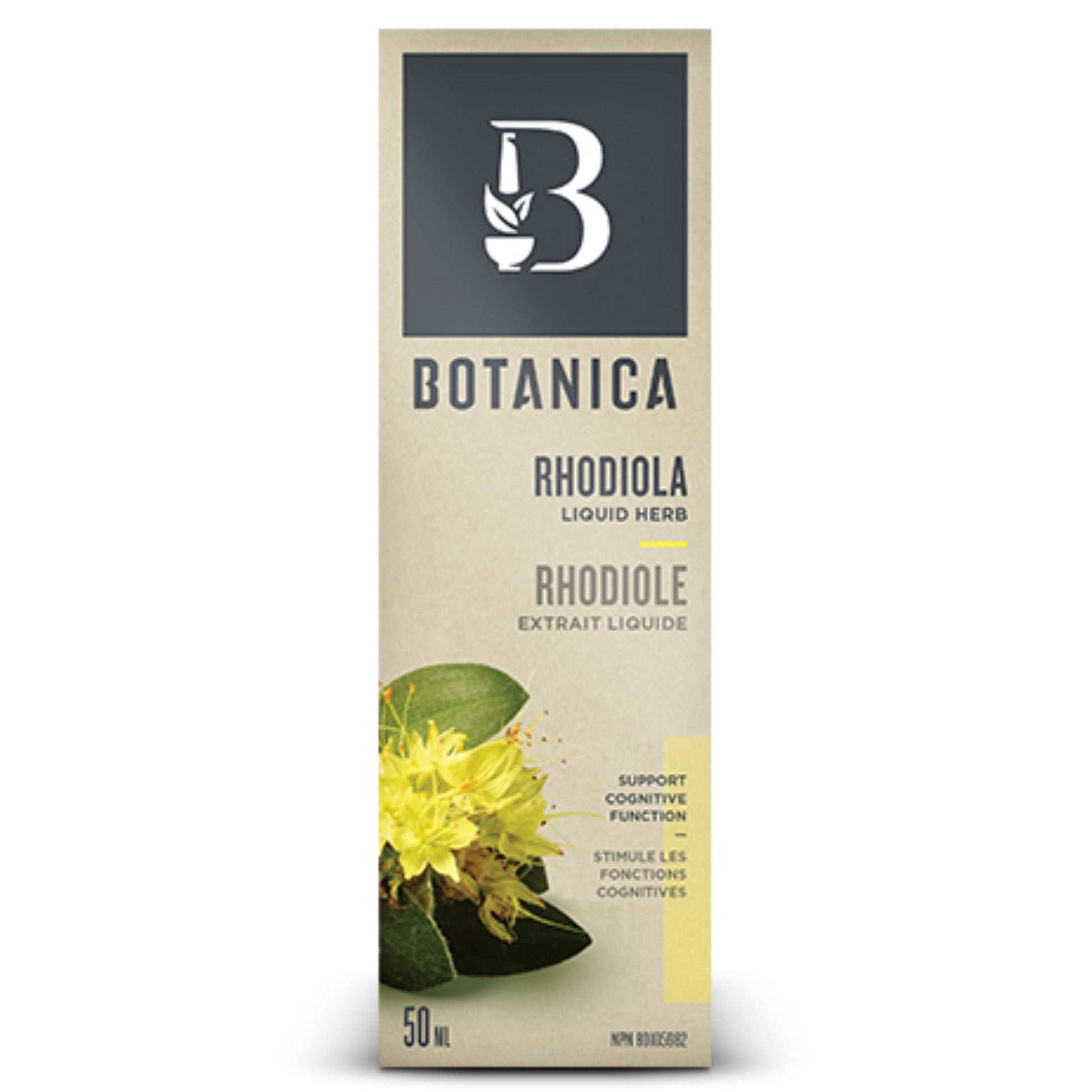 Botanica Rhodiola 50ml - Promotes Cognitive Function, Good Source Of Antioxidants, Enhances Mental Performance, Mood, And Energy, Supports A Healthy Stress Response