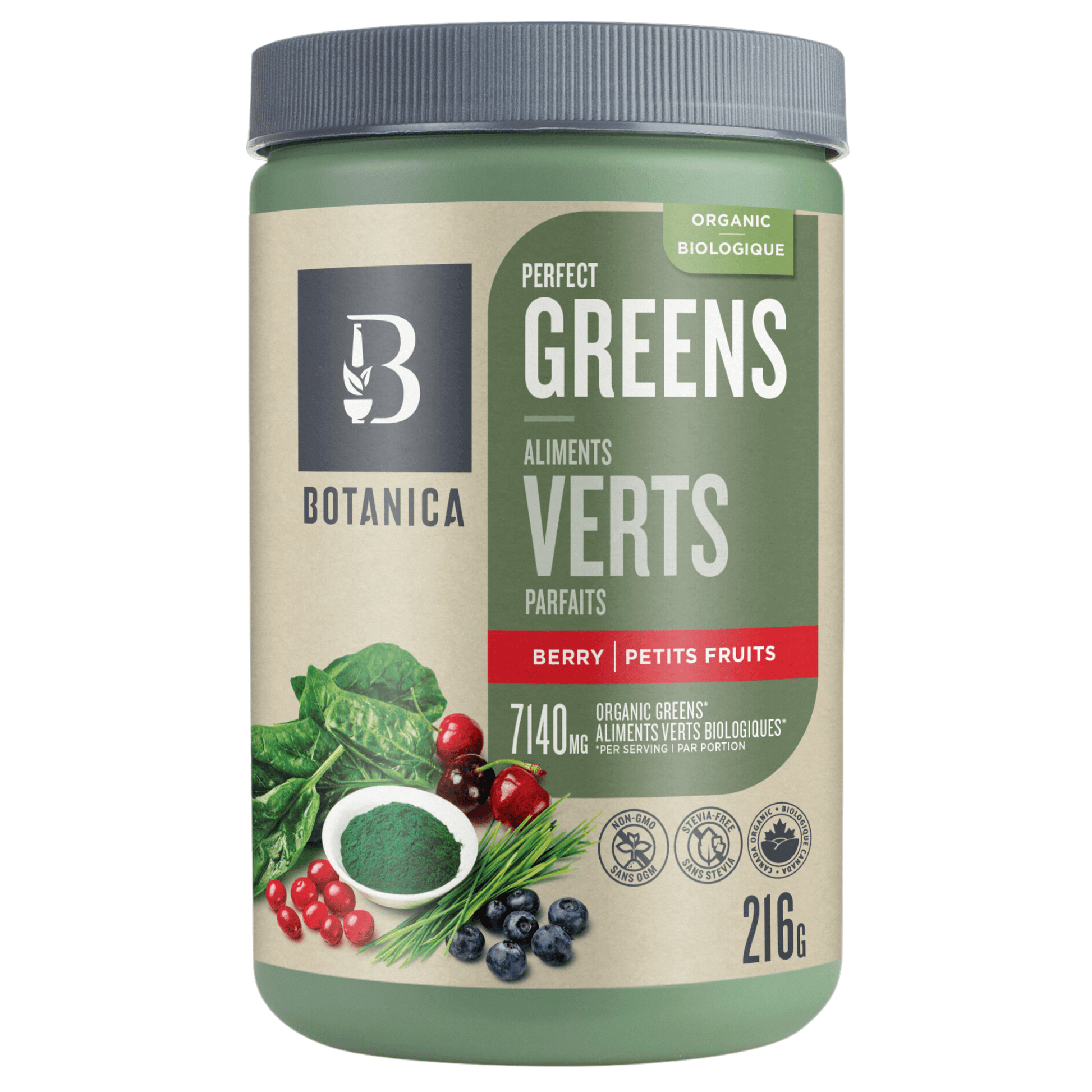 Botanica Perfect Greens Berry 216g