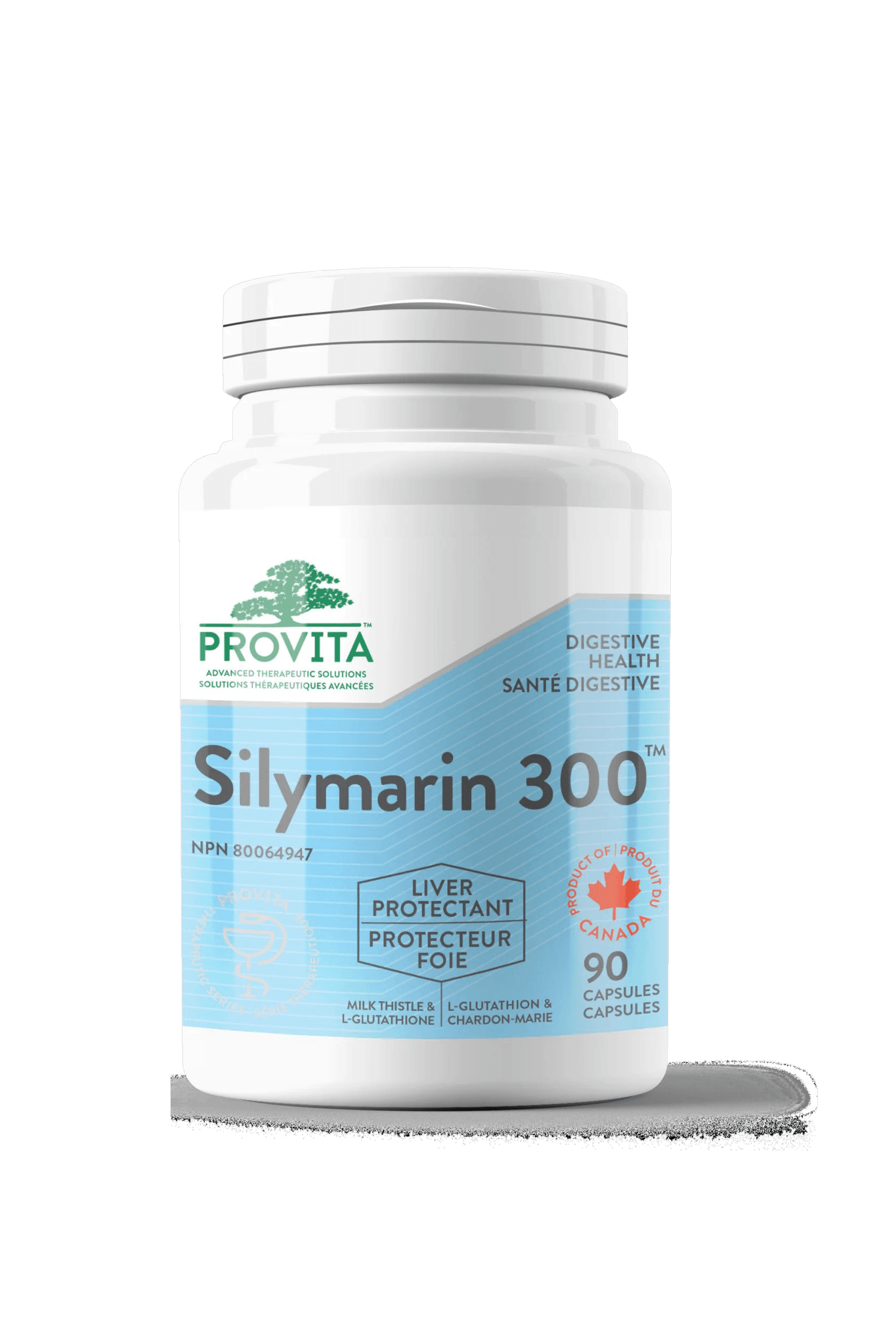 Provita Silymarin 300, 90 Vegan Capsules - Improves Liver Function, Immune-boosting and Antioxidant Properties, Supports Liver Detoxification and Protection