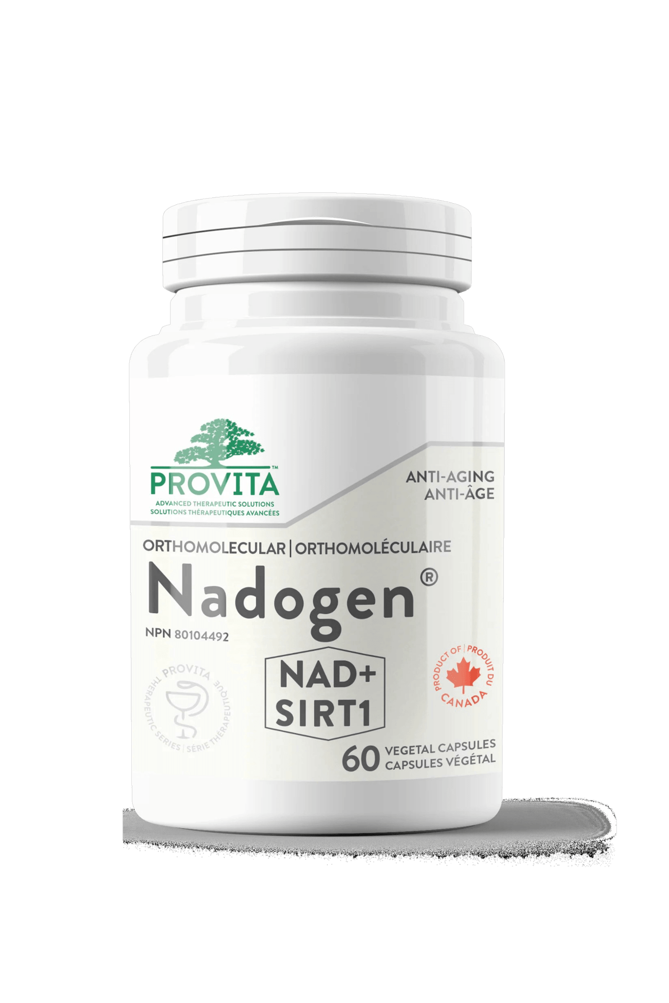 Provita Nadogen 60 Vegan Capsules - Improves Memory and Alertness, Promotes Sleep and Regulation of Circadian Rhythms, Helps in Energy Metabolism