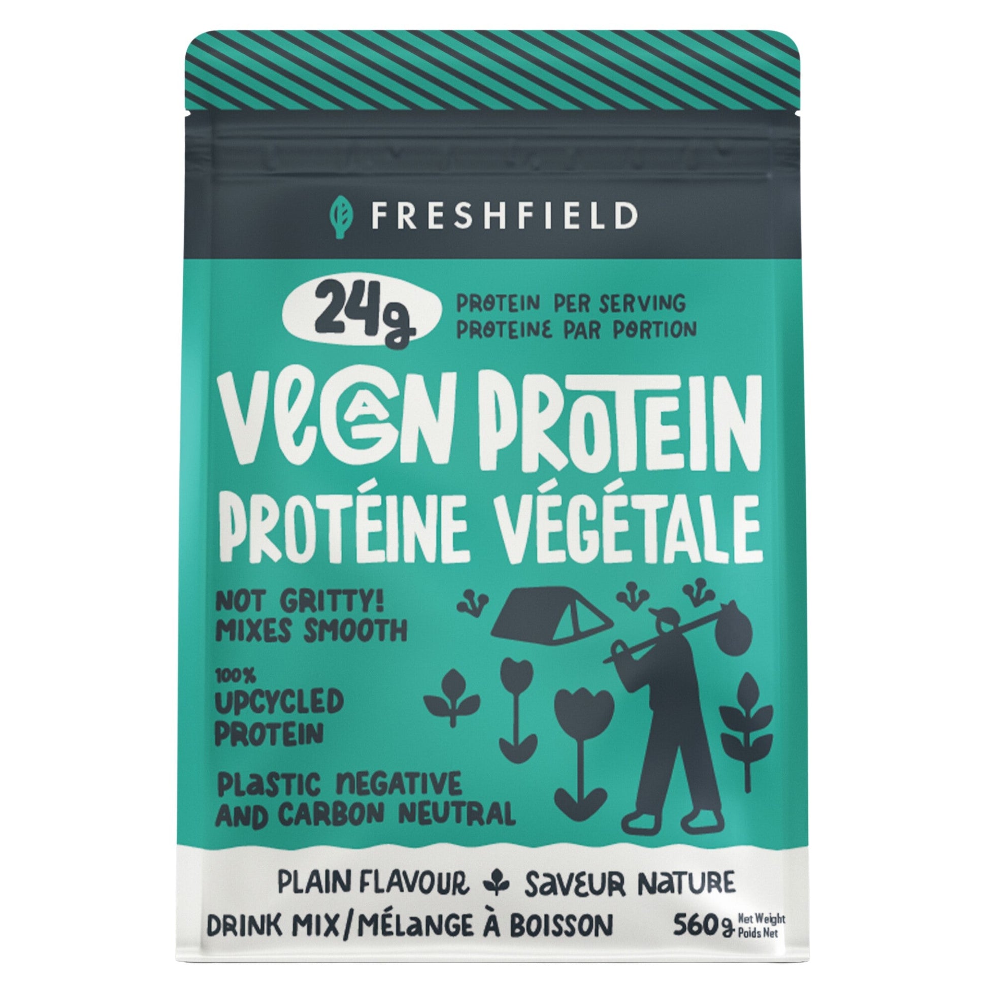 Freshfield Vegan Protein Plain Flavour 560g