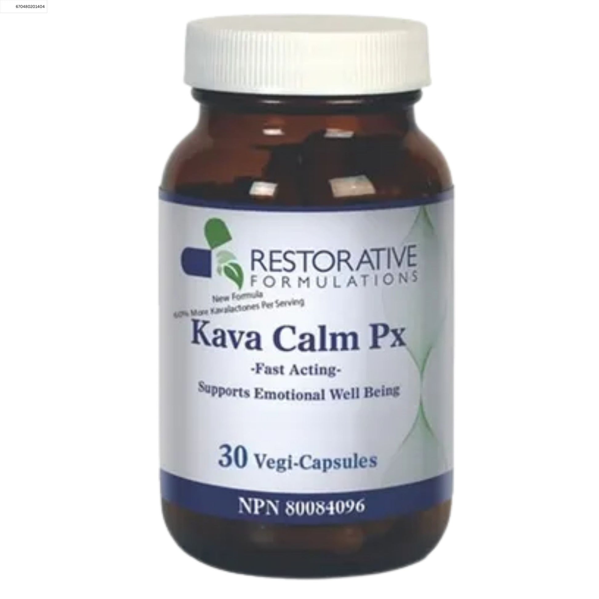 Restorative Kava Calm Px 30 Veggie Capsules