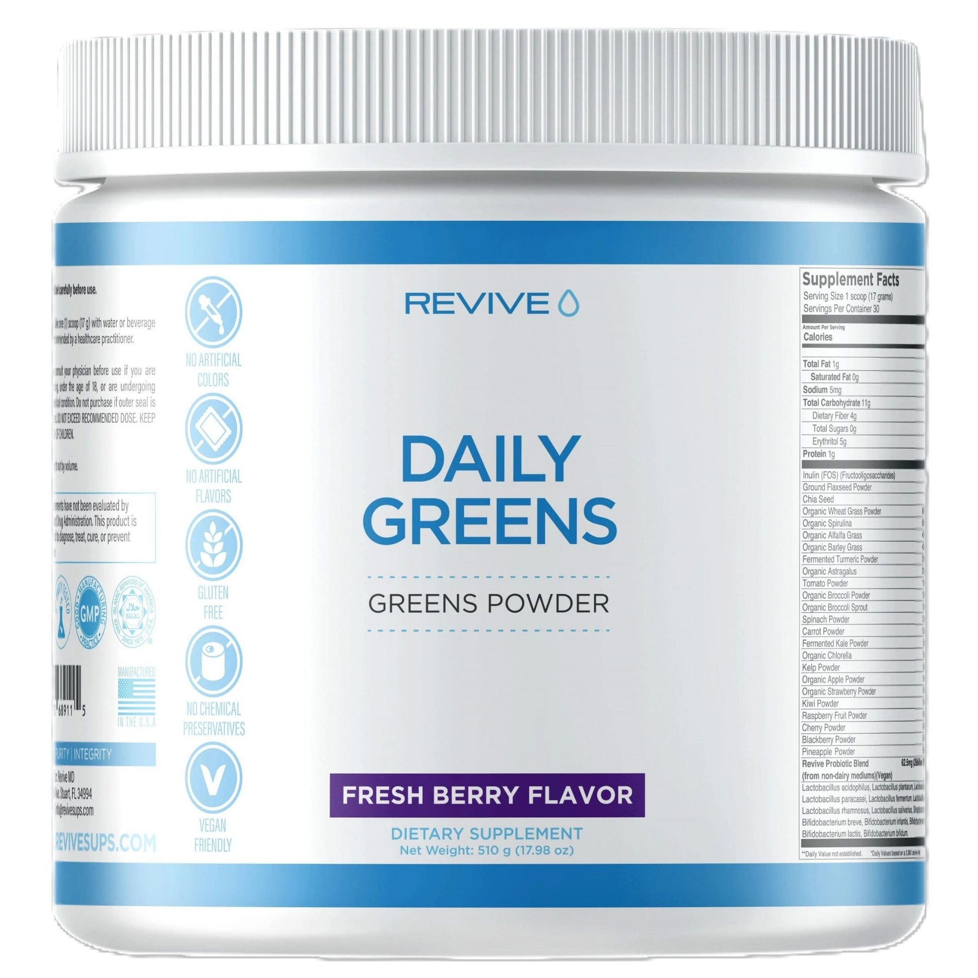 Revive Daily Greens Freshberry 635g
