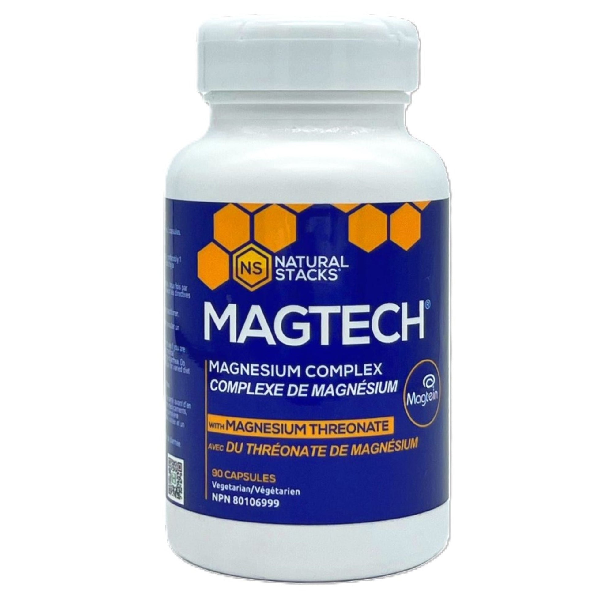 Natural Stacks Magtech Magnesium Complex 90 Vegetarian Capsules