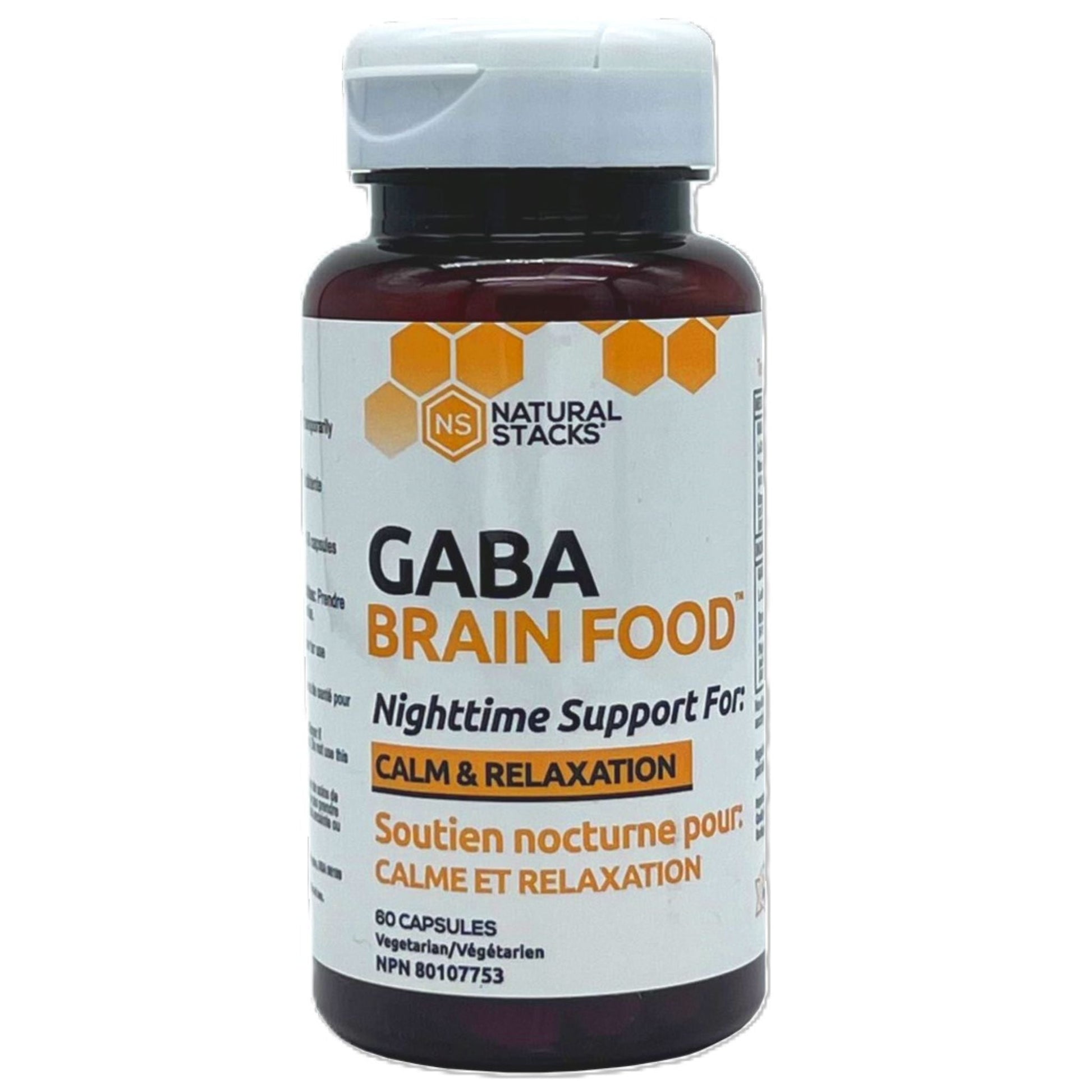 Natural Stacks GABA Brain Food 60 Vegetarian Capsules