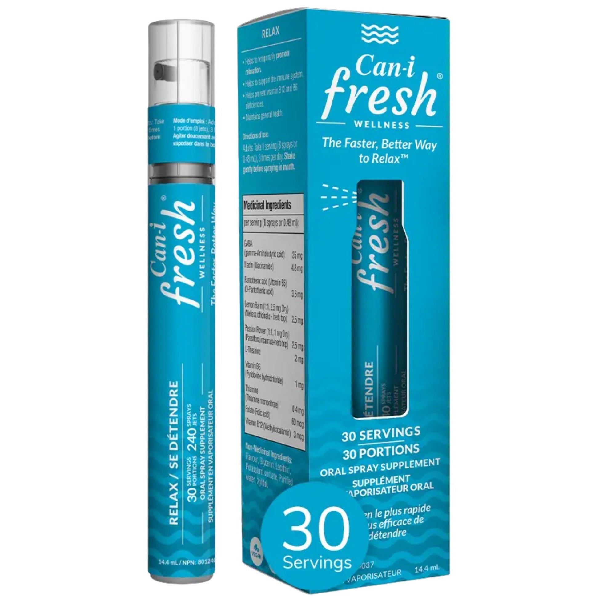 Can-i Fresh Oral Vitamin Spray 14.4ml
