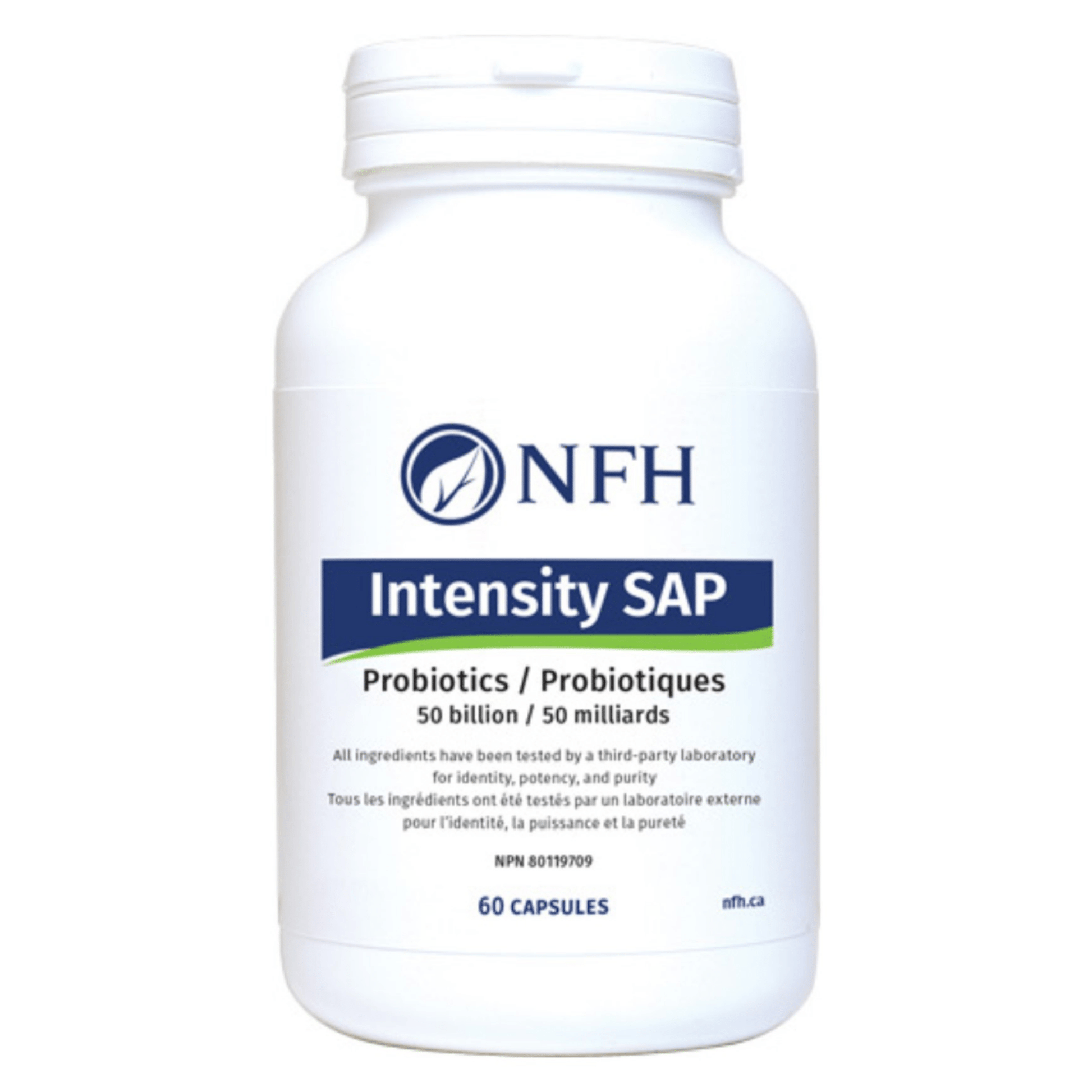 NFH Intensity Probiotics SAP 60 Capsules