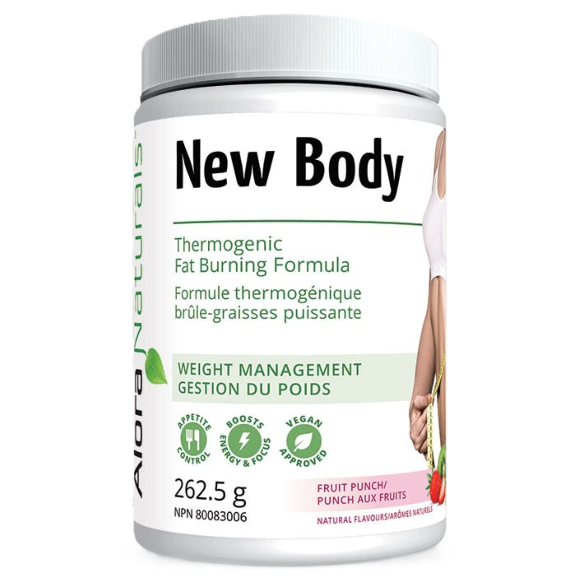 Alora Naturals New Body Fruit Punch 262.5g