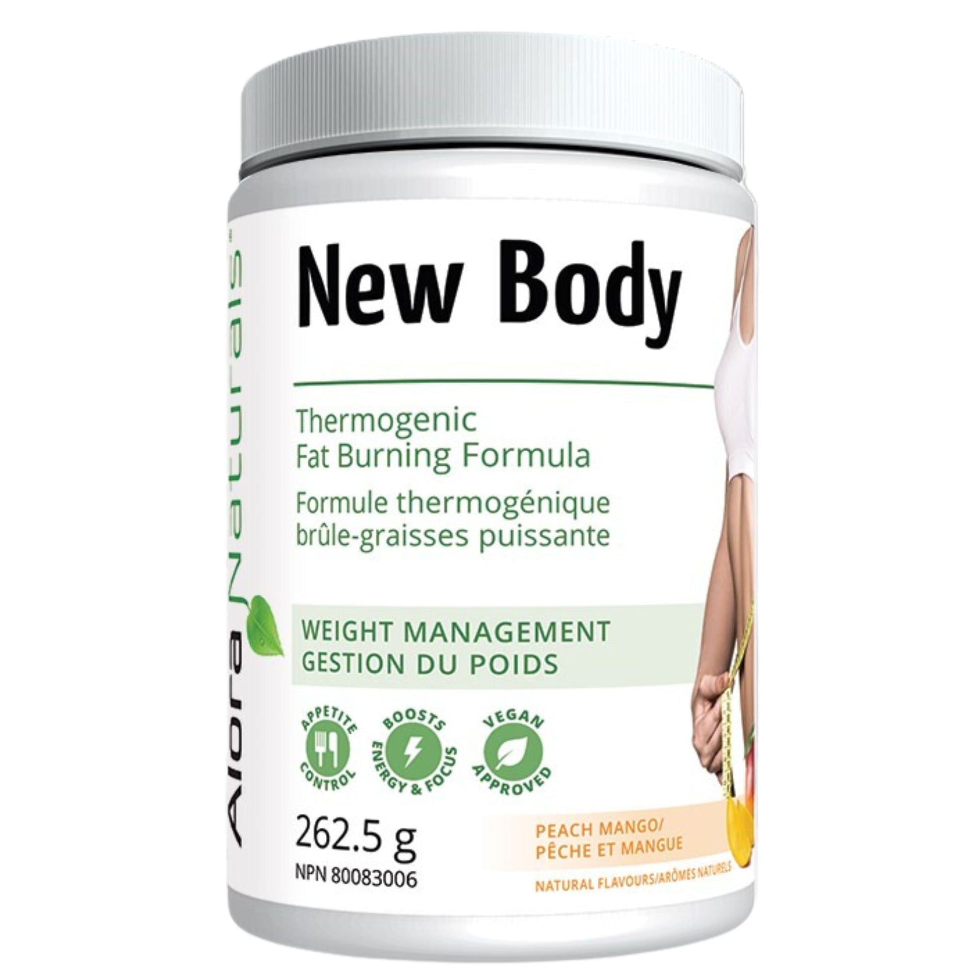 Alora Naturals New Body Peach Mango 262.5g