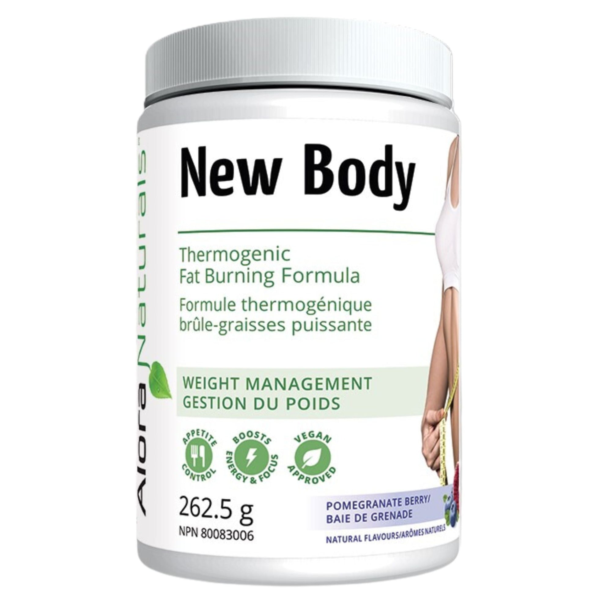 Alora Naturals New Body Pomegranate Berry 263g