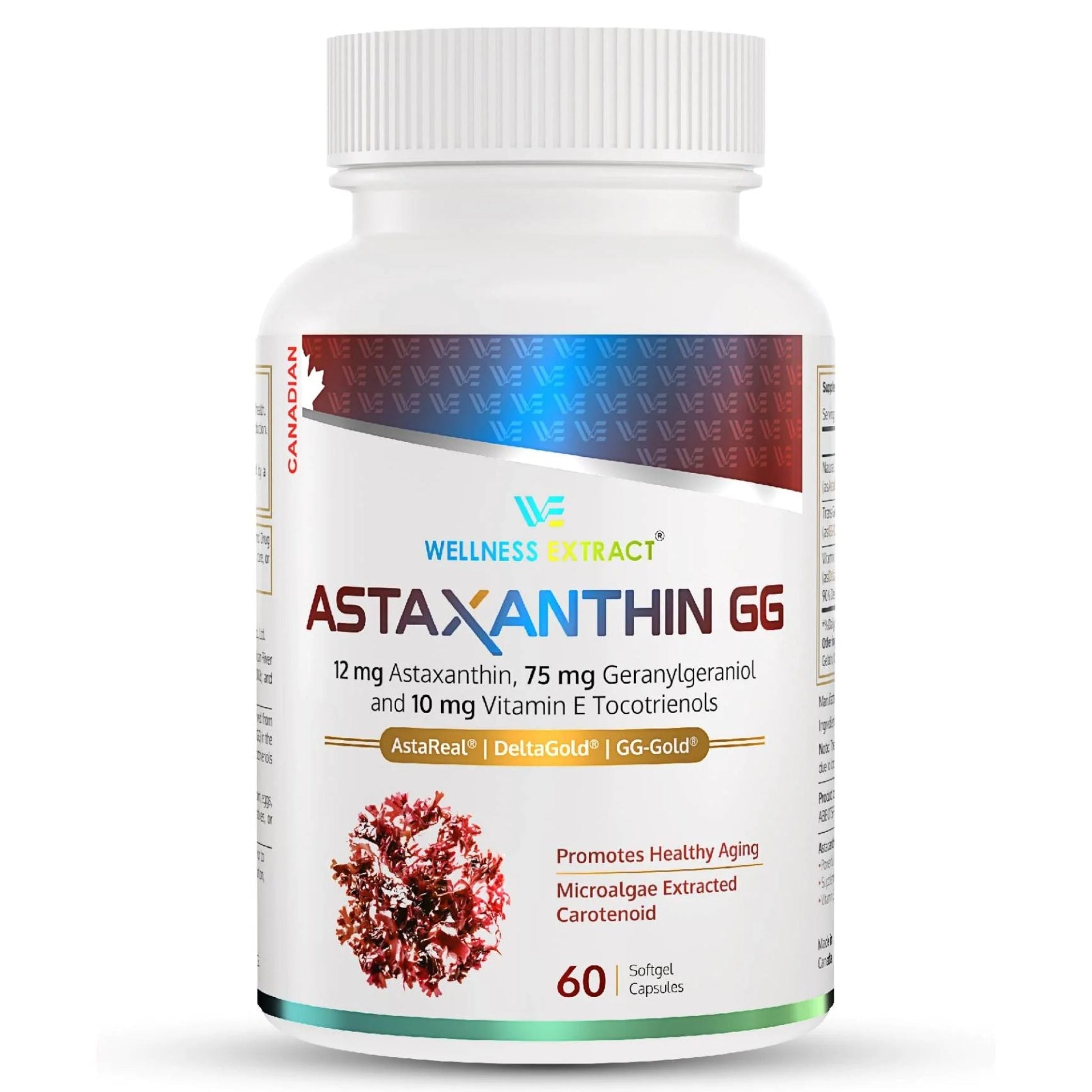 Wellness Extract Astaxanthin GG 97mg 60 Softgels