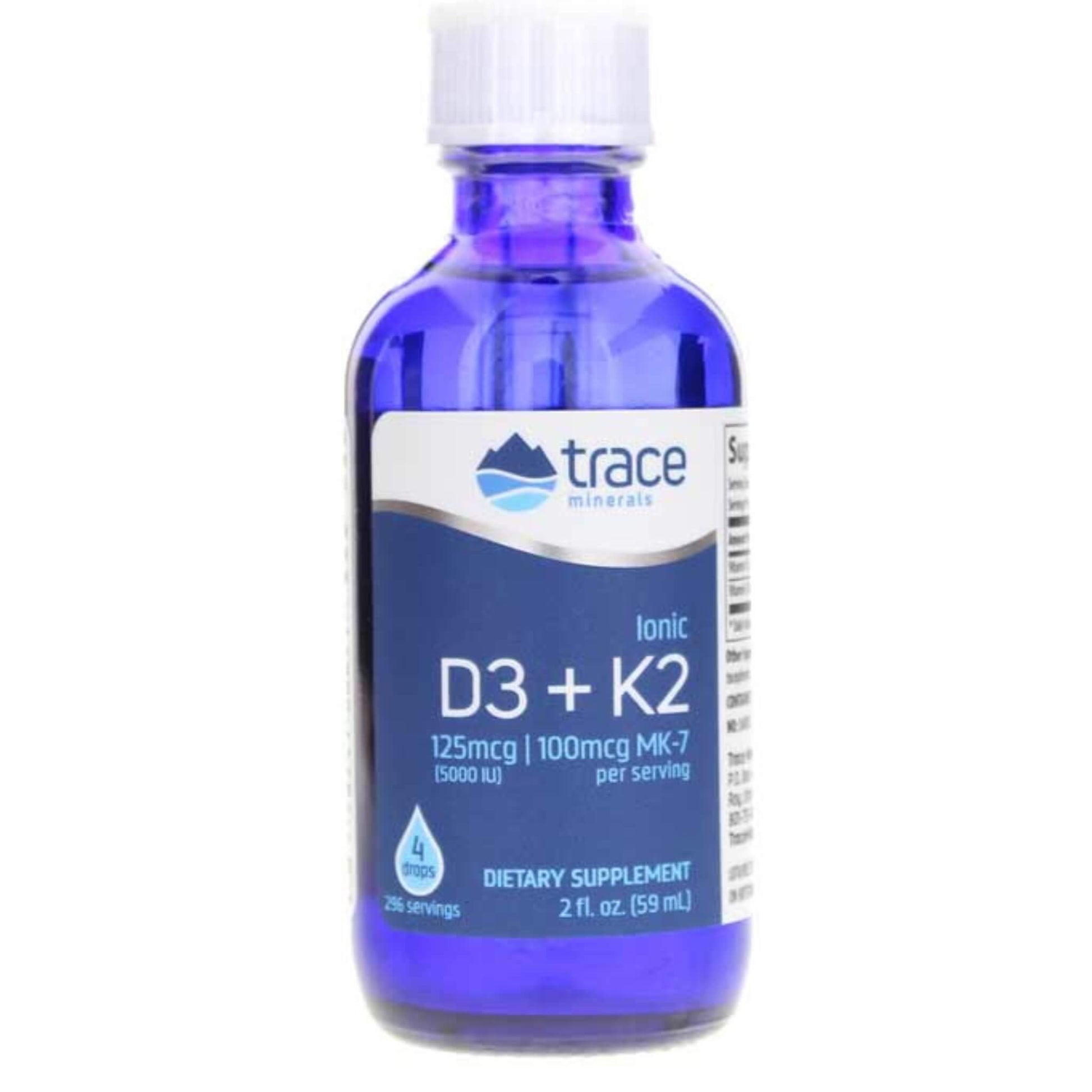 Trace Min Research Ionic D3 + K2 59ml